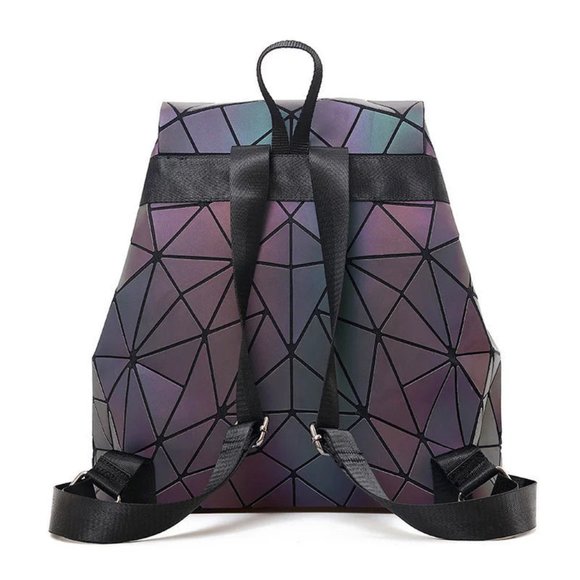 Geometric Hologram Backpack - Picture 5 of 5
